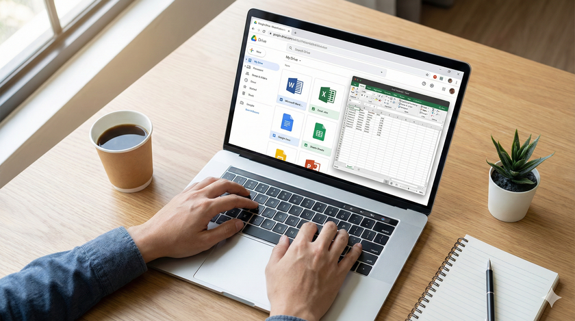 Uploading Excel, Word, and PowerPoint Files to Google Drive