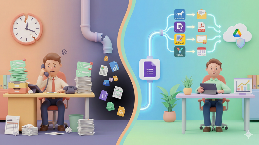 Your Google Form Collects Data. Then Nothing Happens.