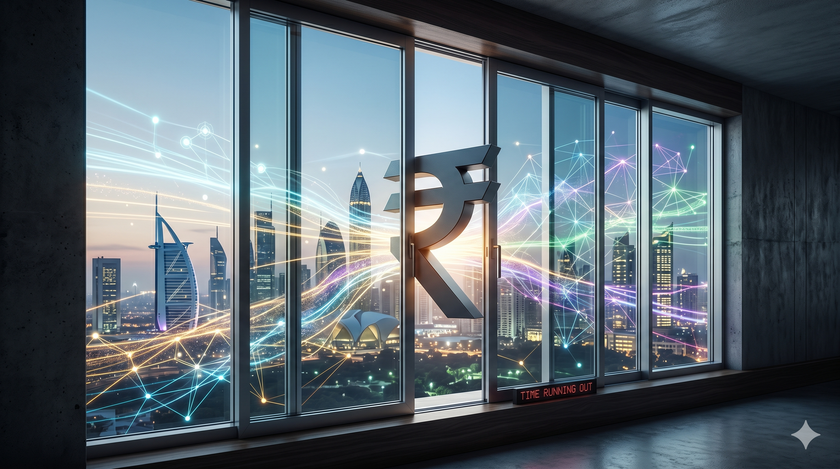 The Rupee Will Not Wait For You.